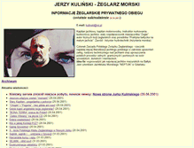Tablet Screenshot of kulinski.zagle.pl